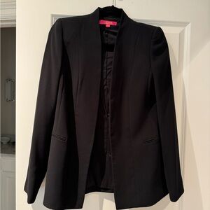 Black Catherine MaLandrino blazer jacket